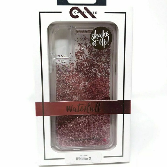 New XS-X Case-Mate Waterfall Liquid Glitter Case - Picture 3 of 7